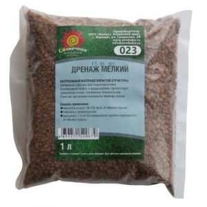 Дренаж 1л мелкий (023) фр.0-0,5 Сол.Поляна/20шт