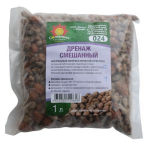 Дренаж 1л (024) СМЕШАННЫЙ Сол.Поляна/20шт