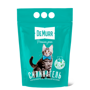 Силикагелевый наполнитель для кошек DeMurr 4л (1,7 кг)