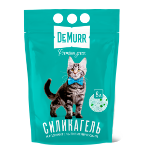 Силикагелевый наполнитель для кошек DeMurr 8л (3,4 кг)